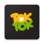 toktok android application logo